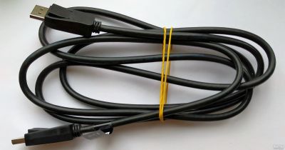 Лот: 17661682. Фото: 1. Кабель Displayport cable e343577... Шлейфы, кабели, переходники