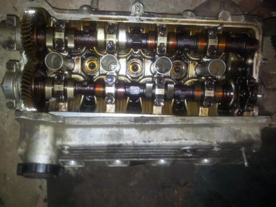 Лот: 5130435. Фото: 1. ГБЦ toyota 4E-FE. Двигатель и элементы двигателя