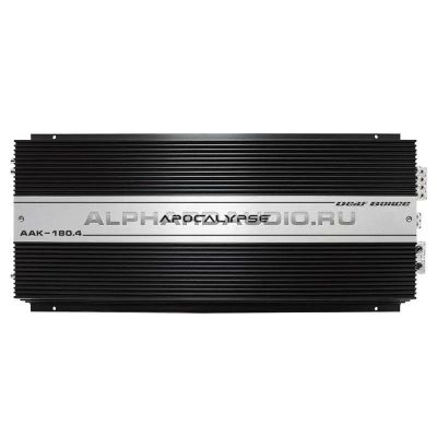 Лот: 11982528. Фото: 1. Alphard Apocalypse AAK-180.4 4-канальный... Усилители