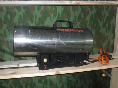 Лот: 3469707. Фото: 1. Газовая пушка + балон пропан 50... Обогреватели промышленные, тепловые пушки