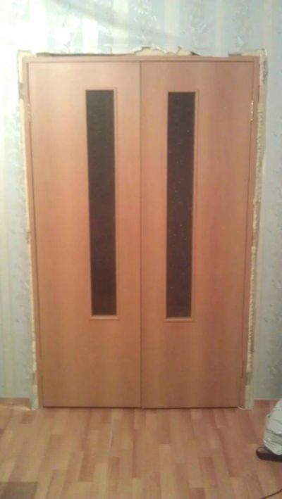 Лот: 4883451. Фото: 1. Дверь межкомнатная двойная. Двери межкомнатные