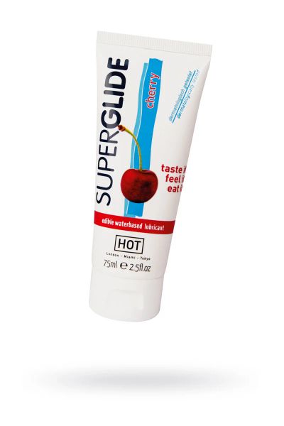 Лот: 15573860. Фото: 1. Съедобная смазка "Superglide... Интимная косметика, смазки