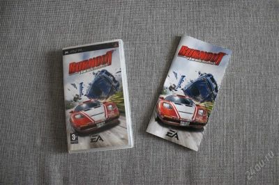 Лот: 1622347. Фото: 1. Burnout Legends: Бокс и мануал. Игры для консолей