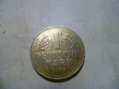 Лот: 5468220. Фото: 1. монета 1 дойч марка 1983 г. Германия и Австрия
