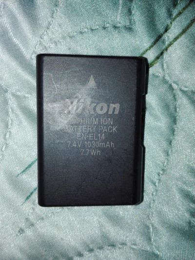 Лот: 6847055. Фото: 1. Батарея Nikon lithium ion dattery... Аккумуляторы, зарядные