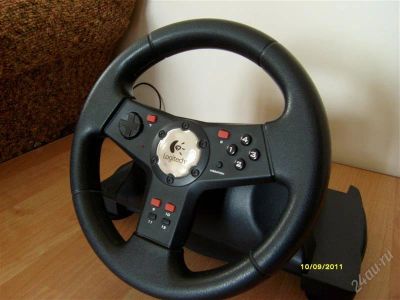 Лот: 1184123. Фото: 1. Logitech Formula Vibration Feedback... Рули, джойстики