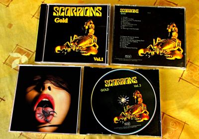 Лот: 19242892. Фото: 1. CD Scorpions - Gold (на 3-х дисках... Аудиозаписи