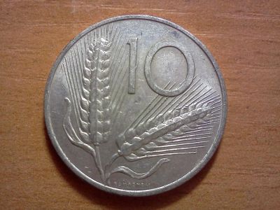 Лот: 6386359. Фото: 1. 10 лир италия. Европа