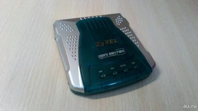 Лот: 13242183. Фото: 1. Модем ZyXEL Omni 56K NEO (факс... Проводные модемы