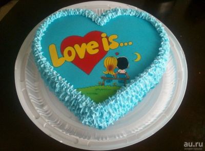 Лот: 13205447. Фото: 1. Торт "Love is". Торты, пирожные