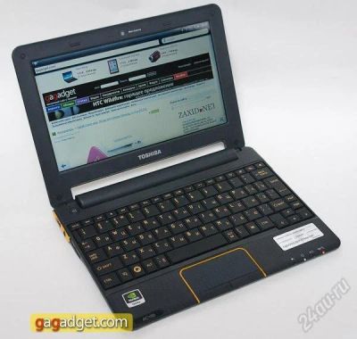 Лот: 1644350. Фото: 1. Нетбук TOSHIBA AC 100 - 117 (новый... Ноутбуки