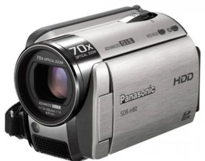 Лот: 7437533. Фото: 1. Видеокамера Panasonic SDR-H80EE-K... Видеокамеры