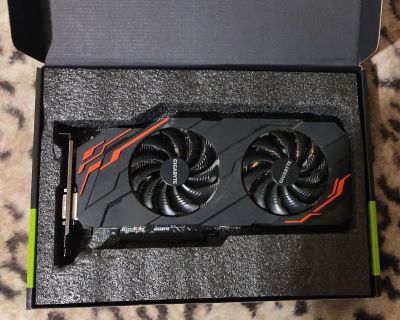 Лот: 19548462. Фото: 1. Видеокарта GeForce GTX 1070 8GB... Видеокарты