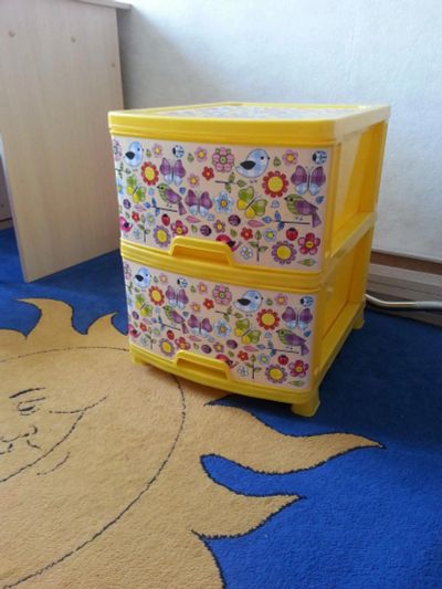 Лот: 4650911. Фото: 1. Комод желтый новый.высота 48.ширина... Комоды