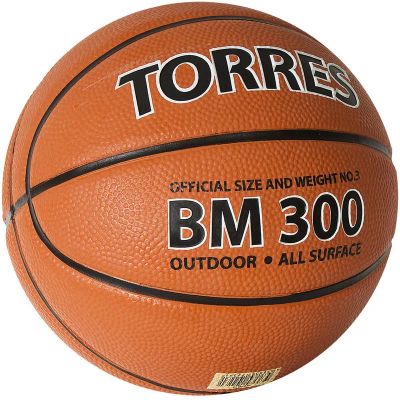 Лот: 22374553. Фото: 1. Мяч баскетбольный Torres BM300... Мячи, ракетки, шайбы, клюшки