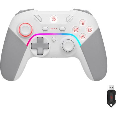 Лот: 24497280. Фото: 1. Геймпад A4Tech GPW70 Sports White. Аксессуары для игровых приставок, консолей, геймпады