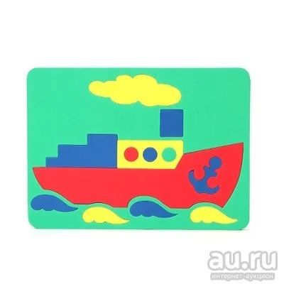 Лот: 9589737. Фото: 1. Мозаика "пароход. Развивающие