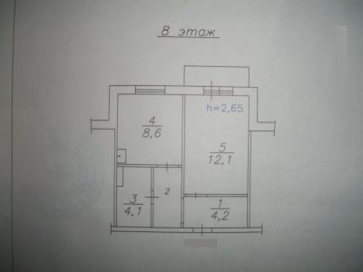 Лот: 3134043. Фото: 1. 1 комнатная. Квартиры, студии