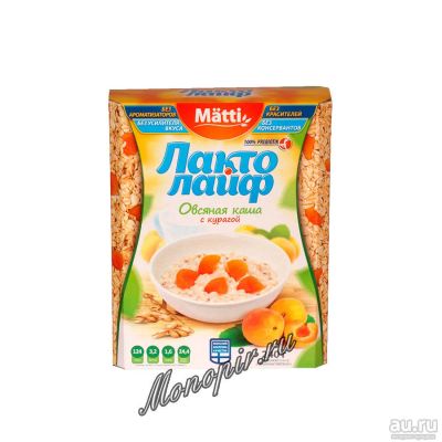 Лот: 13682356. Фото: 1. Каша Матти Лактолайф овсяная с... Диетическое питание