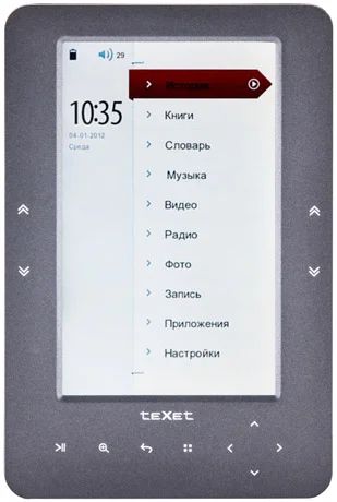 Лот: 6194668. Фото: 1. Продам электронную книгу teXet... Электронные книги