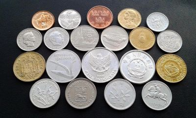 Лот: 10561624. Фото: 1. 20 монет стран Мира - одним лотом... Остальные страны