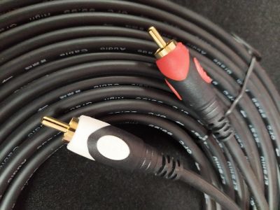 Лот: 11808453. Фото: 1. Кабель аудио 2RCA на 2RCA 5 метров... Шнуры, кабели, разъёмы