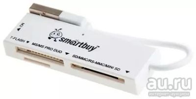 Лот: 8996910. Фото: 1. картридер SmartBuy SBR-717 USB... Картридеры
