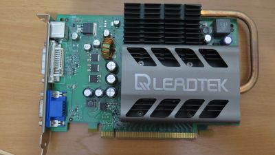 Лот: 21105378. Фото: 1. Видеокарта Leadtek WinFast PX7600... Видеокарты