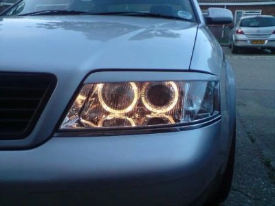 Лот: 6191690. Фото: 1. Реснички на фары, Audi A6 (Ауди... Детали тюнинга