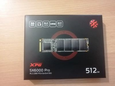 Лот: 17009738. Фото: 1. Жесткий диск SSD M2 512 gb SX6000... SSD-накопители