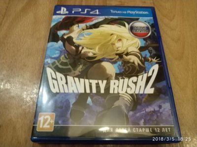 Лот: 10759628. Фото: 1. Gravity Rush 2 PS4 / Лицензионный... Игры для консолей