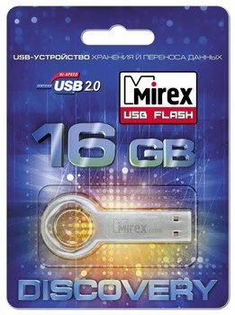 Лот: 9988245. Фото: 1. 16GB USB Flash, MIREX Round Key... USB-флеш карты