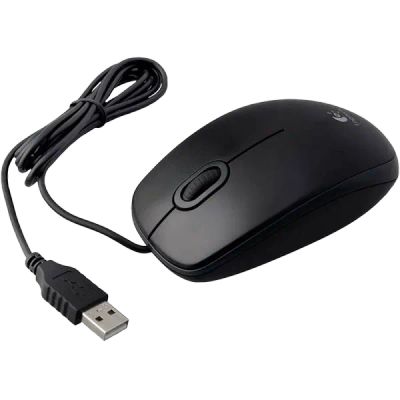 Лот: 22220969. Фото: 1. Мышь Logitech M90, черная. Клавиатуры и мыши