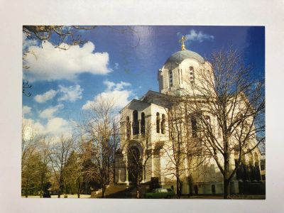 Лот: 23299573. Фото: 1. Владимирский собор. Открытка. Открытки, конверты