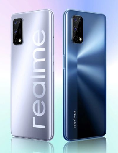 Лот: 17212888. Фото: 1. Realme 7 5G 6Gb/128Gb Серебристый... Смартфоны