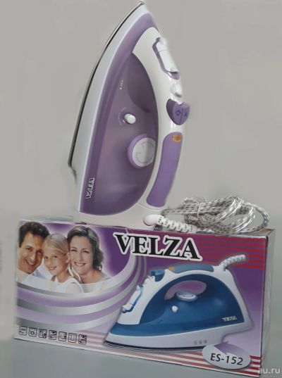 Лот: 3122356. Фото: 1. Утюг Velza-152. Утюги, парогенераторы, отпариватели