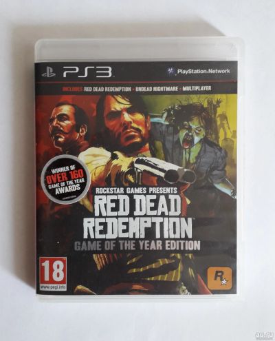 Лот: 15399810. Фото: 1. Red dead redemption. Диск Ps3... Игры для консолей