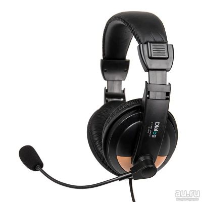 Лот: 16172886. Фото: 1. Наушники Dialog M-750HV с микрофоном... Красноярск