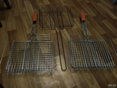 Лот: 13122381. Фото: 1. Решетки для гриля 3 шт. Мангалы, грили, коптильни