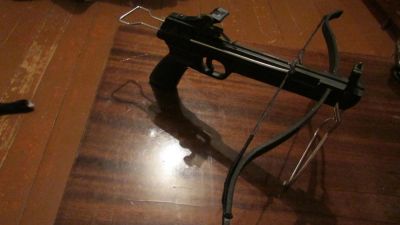 Лот: 6885183. Фото: 1. Арбалет-пистолет Mini Crossbow... Луки, арбалеты