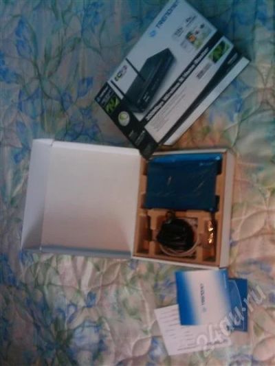 Лот: 463458. Фото: 1. TRENDnet 300mbps Wireless N Home... Маршрутизаторы (роутеры)