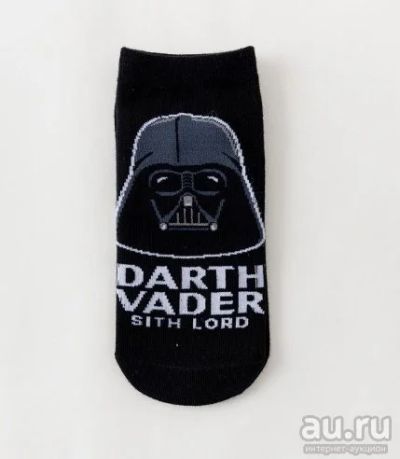 Лот: 13799306. Фото: 1. Носочки Darth Vader Black. Носки