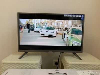 Лот: 18239602. Фото: 1. Новый смарт тв 24 дюйма Haier. Телевизоры
