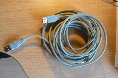 Лот: 1719460. Фото: 1. Удлинитель USB 5 метров. Другое (компьютеры, оргтехника, канцтовары)