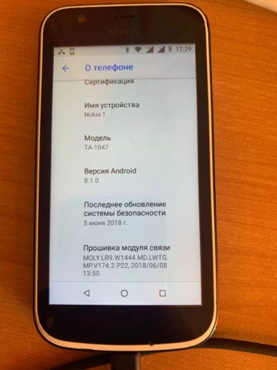 Лот: 19575319. Фото: 1. Смартфон Nokia 1 (TA-1047). Смартфоны