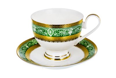 Лот: 25045451. Фото: 1. Чайная пара Hoff Саксония. Кружки, стаканы, бокалы
