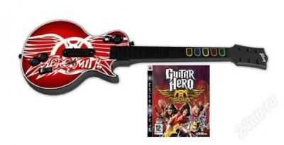 Лот: 2527787. Фото: 1. Guitar Hero: Aerosmith (PS3). Игры для консолей