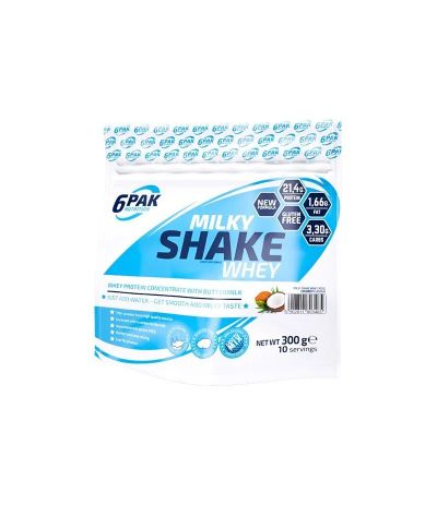 Лот: 18820090. Фото: 1. 6PAK Milky Shake Whey 71% 300... Спортивное питание, витамины
