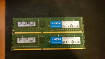 Лот: 7998851. Фото: 1. Crucial (CT51264BA160BJ) 4gb DDR3... Оперативная память