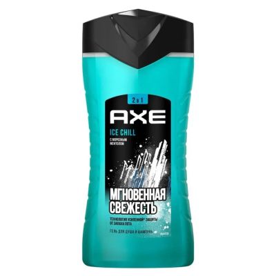 Лот: 24093845. Фото: 1. Гель для душа Axe, Ice Chill... Уход за телом